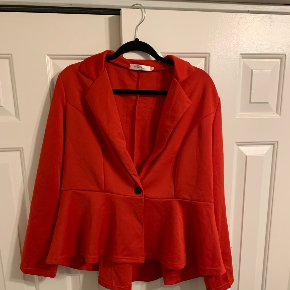 Red Blazer (used for White Rabbit Costume) 2XL